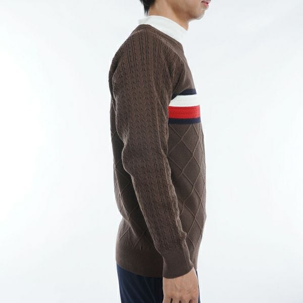 ツアーティー TOUR TEE メンズ メンズ シグネチャーストライプ　クルーネックセーター THMA473 詳細14