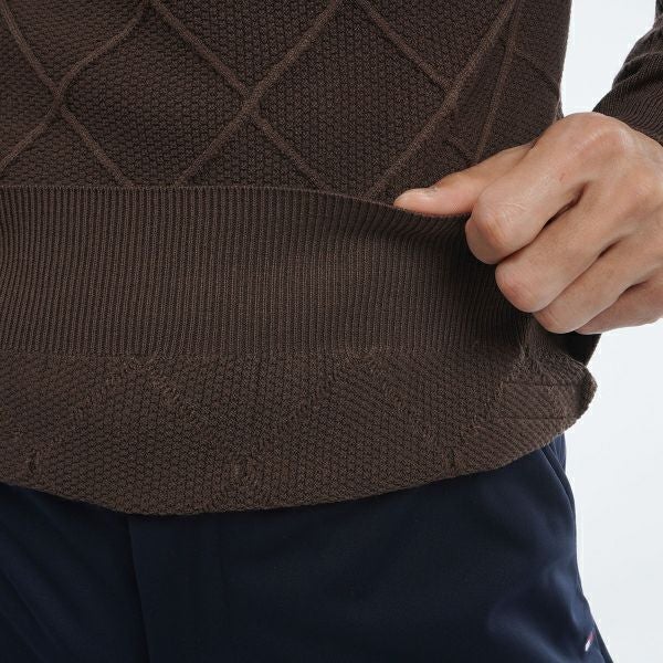 ツアーティー TOUR TEE メンズ メンズ シグネチャーストライプ　クルーネックセーター THMA473 詳細18