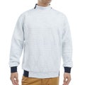ツアーティー TOUR TEE メンズ メンズ ジャカードキルト　モックネックスウェット THMA477 詳細1