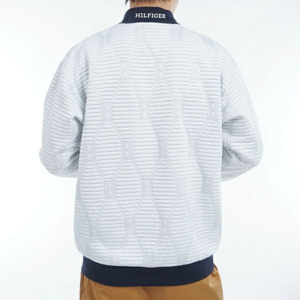 ツアーティー TOUR TEE メンズ メンズ ジャカードキルト　モックネックスウェット THMA477 詳細5