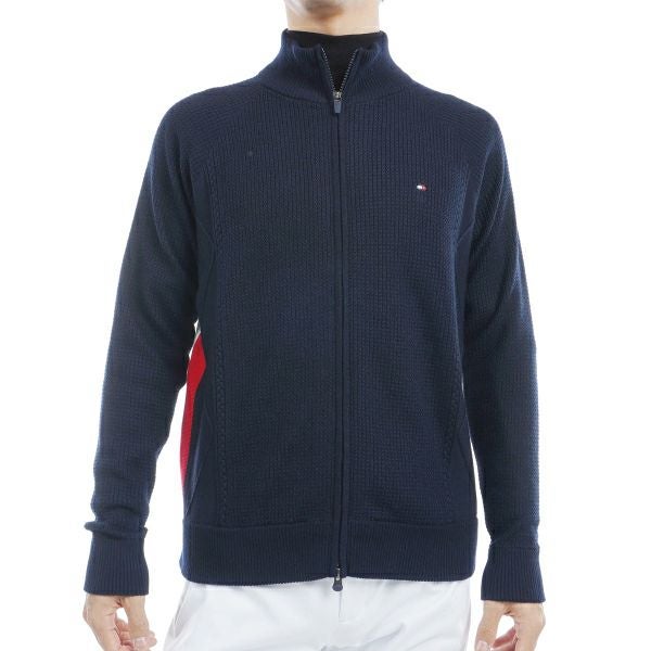 ツアーティー TOUR TEE メンズ メンズ ケーブル　フルジップセーター THMA479 詳細3