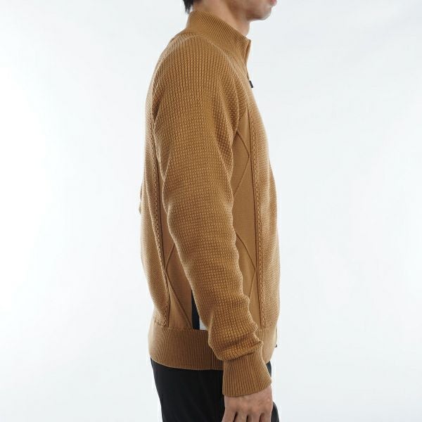 ツアーティー TOUR TEE メンズ メンズ ケーブル　フルジップセーター THMA479 詳細11