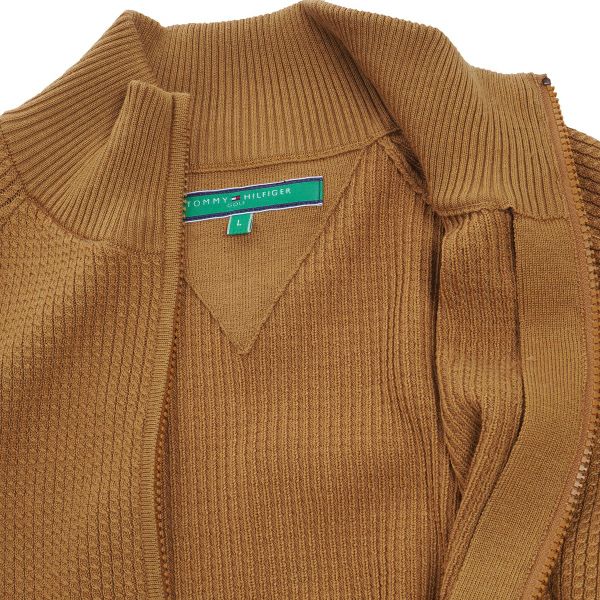 ツアーティー TOUR TEE メンズ メンズ ケーブル　フルジップセーター THMA479 詳細16