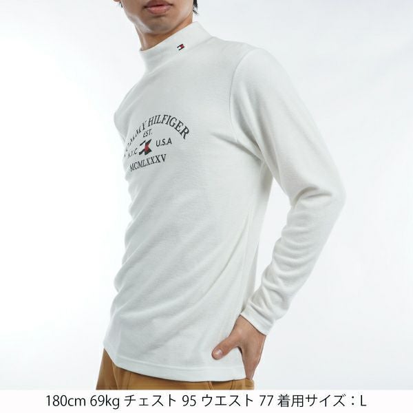 ツアーティー TOUR TEE メンズ メンズ アーチロゴ　長袖ハイネックシャツ THMA482 詳細9