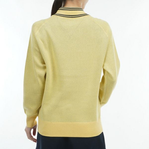 ツアーティー TOUR TEE レディース レディースエンブレムロゴ　Vネックセ－タ－ THLA450 詳細5