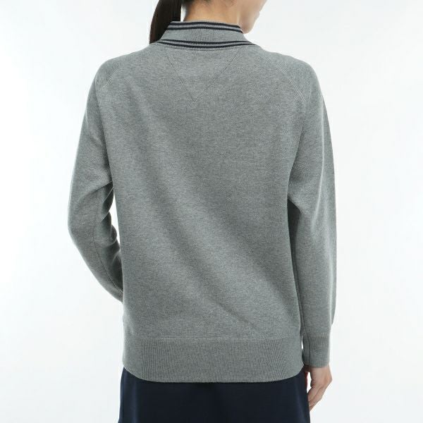 ツアーティー TOUR TEE レディース レディースエンブレムロゴ　Vネックセ－タ－ THLA450 詳細7