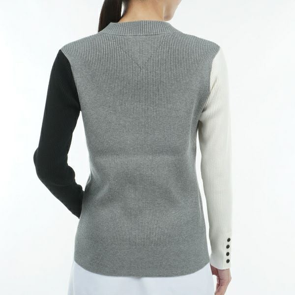 ツアーティー TOUR TEE レディース レディースリブパネルカラ－　ボトルネックセ－タ－ THLA451 詳細9