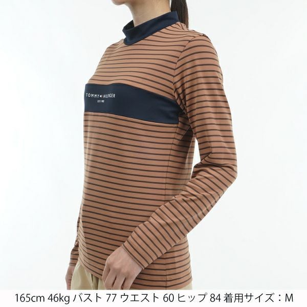 ツアーティー TOUR TEE レディース レディースモックネック　長袖シャツ THLA461 詳細10