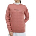 ツアーティー TOUR TEE レディース レディースモノグラムジャカード　クル－ネックセ－タ－ THLA466 詳細4