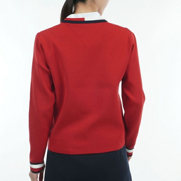 ツアーティー TOUR TEE レディース レディースフロントZIP　カ－ディガン THLA467 詳細5