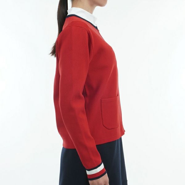 ツアーティー TOUR TEE レディース レディースフロントZIP　カ－ディガン THLA467 詳細11