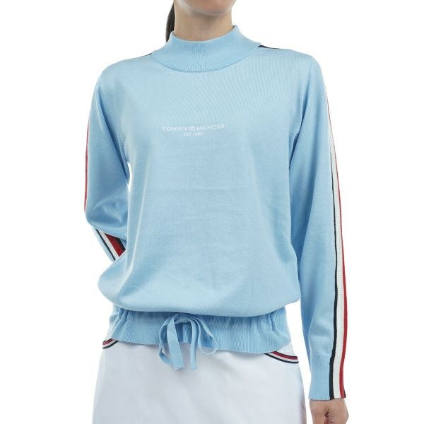 ツアーティー TOUR TEE レディース レディーストリコライン　ハイネックセ－タ－ THLA471 詳細4