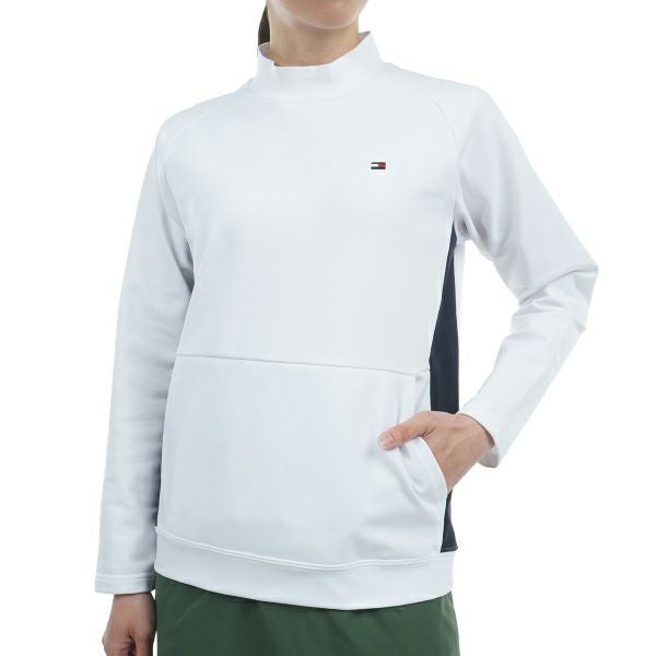 ツアーティー TOUR TEE レディース レディースストレッチウォ－ム　LSモックシャツ THLA472 詳細2