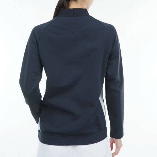 ツアーティー TOUR TEE レディース レディースストレッチウォ－ム　LSモックシャツ THLA472 詳細12