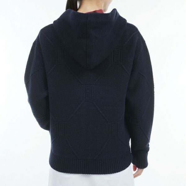 ツアーティー TOUR TEE レディース レディーススケルトンフラッグ　裏地付ZIPセ－タ－ THLA481 詳細9