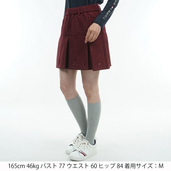 ツアーティー TOUR TEE レディース レディーススケルトンフラッグ　キルトジャカード　フレアスカ－ト THLA483 詳細8