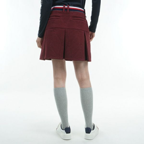 ツアーティー TOUR TEE レディース レディーススケルトンフラッグ　キルトジャカード　フレアスカ－ト THLA483 詳細9