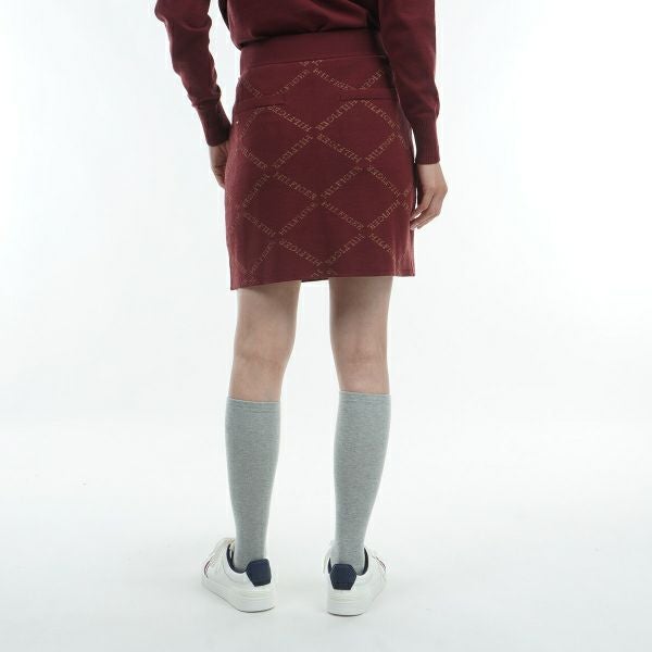 ツアーティー TOUR TEE レディース レディースモノグラムジャカ－ド　ニットスカ－ト THLA488 詳細9