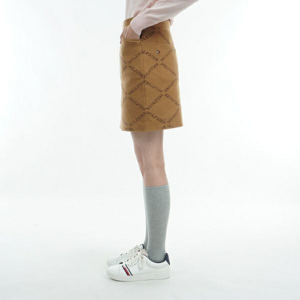 ツアーティー TOUR TEE レディース レディースモノグラムジャカ－ド　ニットスカ－ト THLA488 詳細10