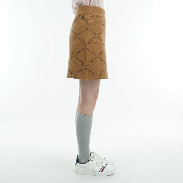 ツアーティー TOUR TEE レディース レディースモノグラムジャカ－ド　ニットスカ－ト THLA488 詳細11