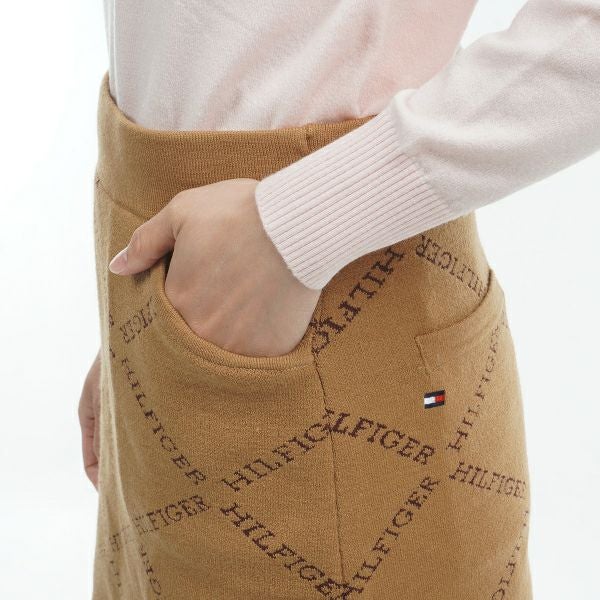 ツアーティー TOUR TEE レディース レディースモノグラムジャカ－ド　ニットスカ－ト THLA488 詳細13