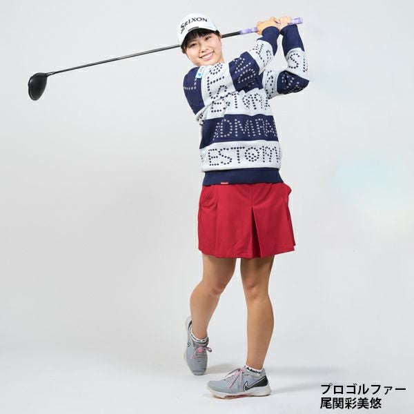 ツアーティー TOUR TEE レディース レディース ボックスプリーツ 4WAYキュロット ADLA452 詳細11