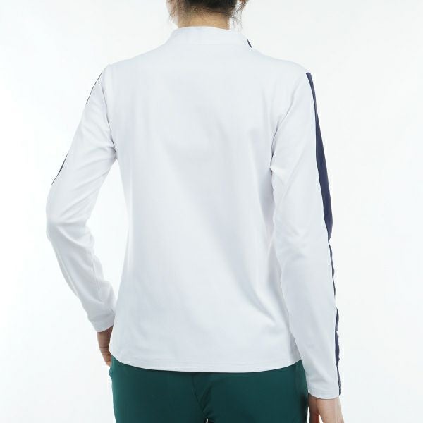 ツアーティー TOUR TEE レディース レディース ストレッチロングスリーブ モックネックシャツ ADLA456 詳細10