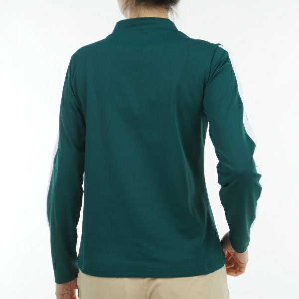 ツアーティー TOUR TEE レディース レディース ストレッチロングスリーブ モックネックシャツ ADLA456 詳細18