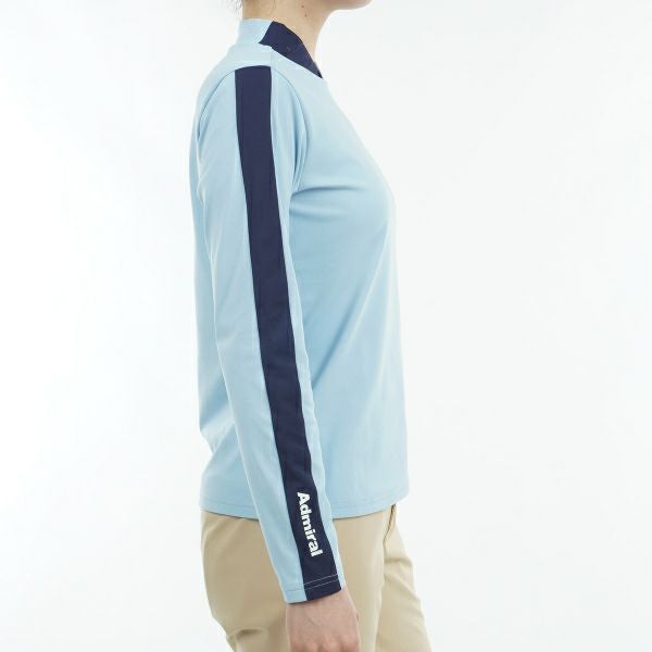 ツアーティー TOUR TEE レディース レディース ストレッチロングスリーブ モックネックシャツ ADLA456 詳細20