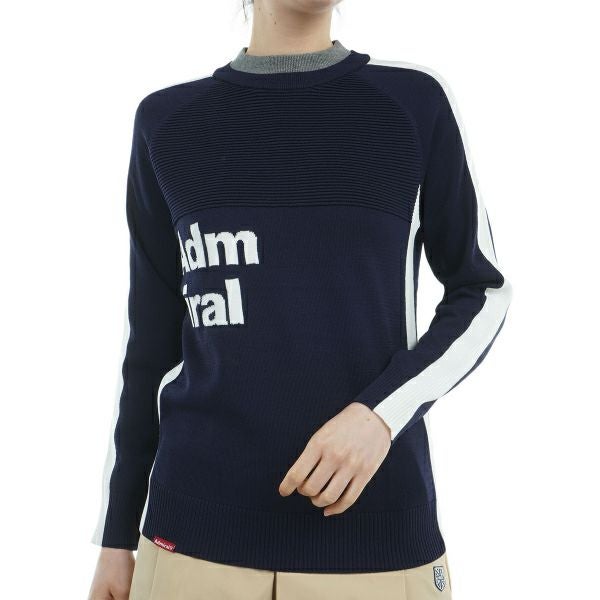 40％OFF】[アドミラル ゴルフ]レディース レイヤーネック クルー