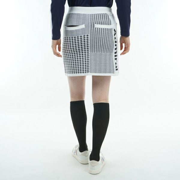 ツアーティー TOUR TEE レディース レディース パターンミックス ニットスカート ADLA473 詳細9