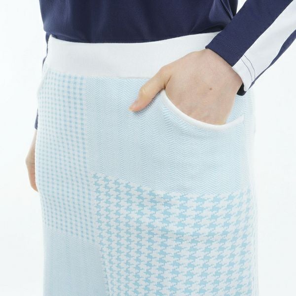 ツアーティー TOUR TEE レディース レディース パターンミックス ニットスカート ADLA473 詳細15