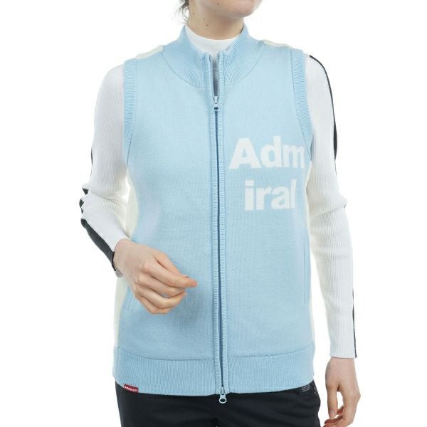 ツアーティー TOUR TEE レディース レディース バックボア フルジップベスト ADLA474 詳細3