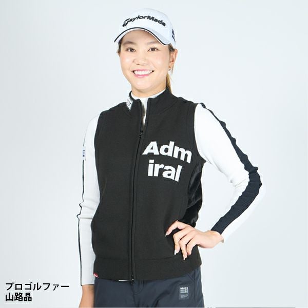ツアーティー TOUR TEE レディース レディース バックボア フルジップベスト ADLA474 詳細4