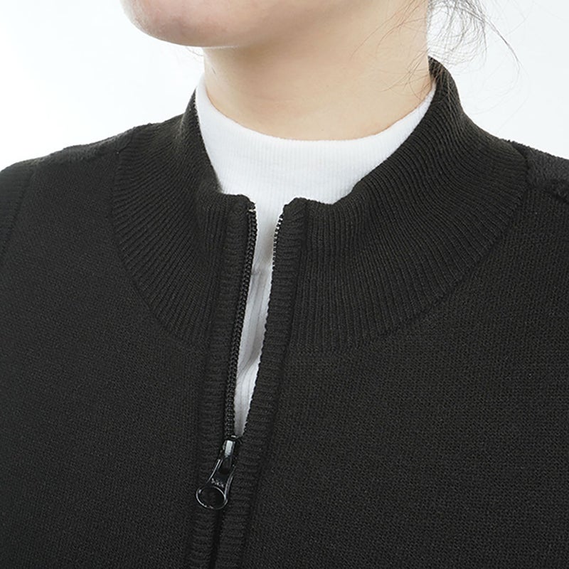 アドミラル ゴルフ Admiral GOLF レディース バックボア フルジップベスト ADLA474 ブラック