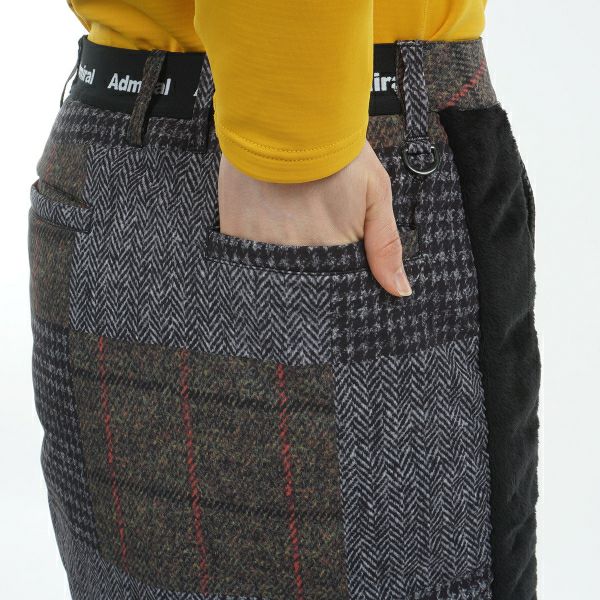 ツアーティー TOUR TEE レディース レディース ボアミックス 中綿スカート ADLA484 詳細20