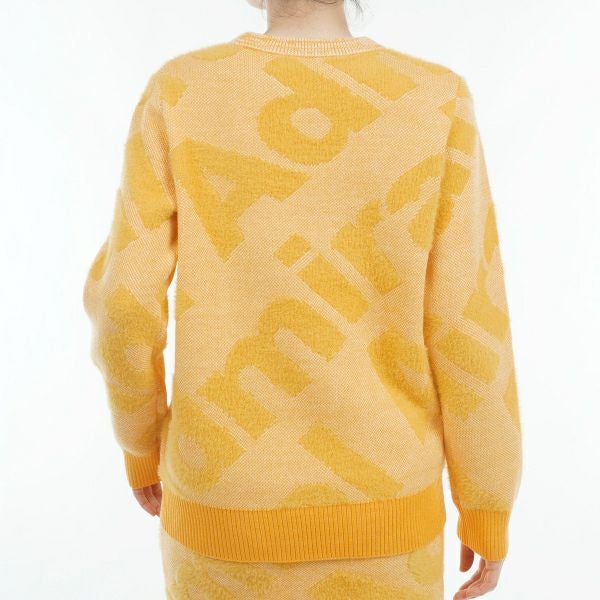 ツアーティー TOUR TEE レディース レディース フェザーロゴ ツイーディークルーセーター ADLA487 詳細5