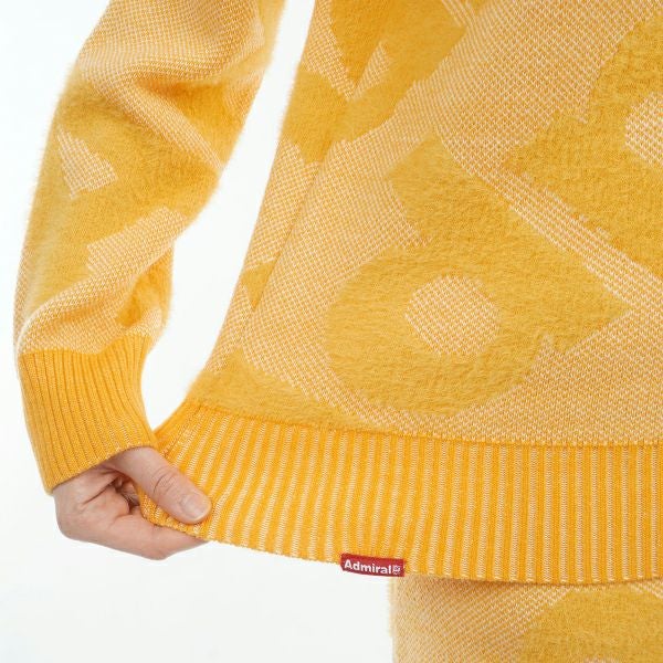 ツアーティー TOUR TEE レディース レディース フェザーロゴ ツイーディークルーセーター ADLA487 詳細12