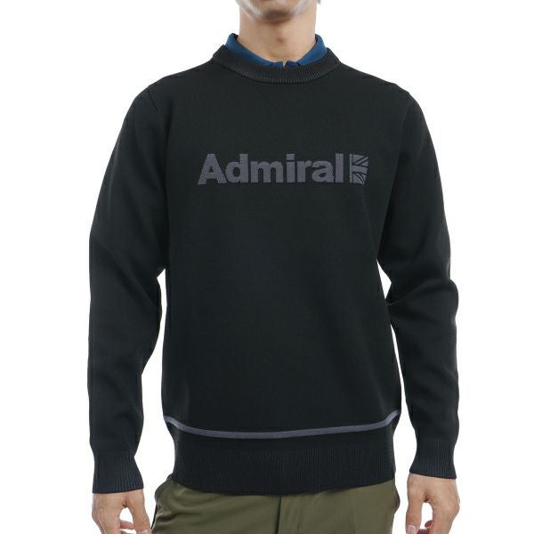 ツアーティー TOUR TEE メンズ メンズ フラッグロゴ クルーネックセーター ADMA452 詳細1