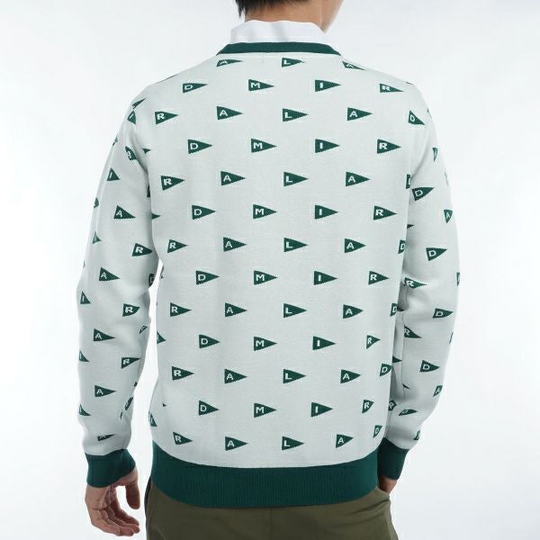 ツアーティー TOUR TEE メンズ メンズ フラッグジャカード クルーセーター ADMA453 詳細5