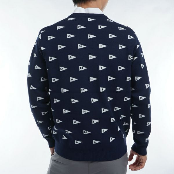 ツアーティー TOUR TEE メンズ メンズ フラッグジャカード クルーセーター ADMA453 詳細9