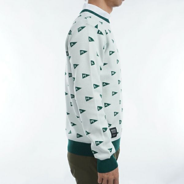 ツアーティー TOUR TEE メンズ メンズ フラッグジャカード クルーセーター ADMA453 詳細11