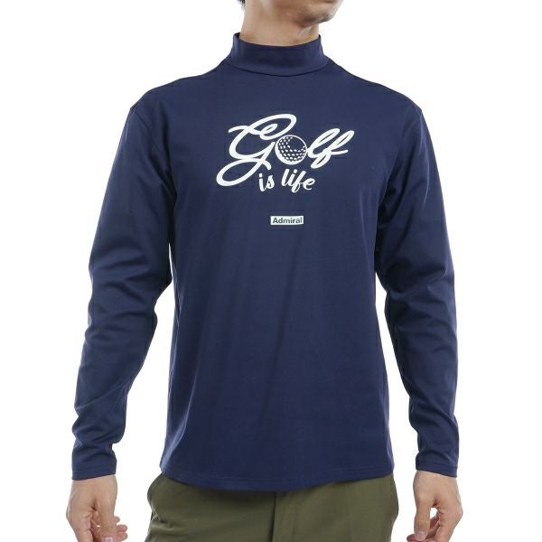 ツアーティー TOUR TEE メンズ メンズ ストレッチロングスリーブ モックネックシャツ ADMA455 詳細3