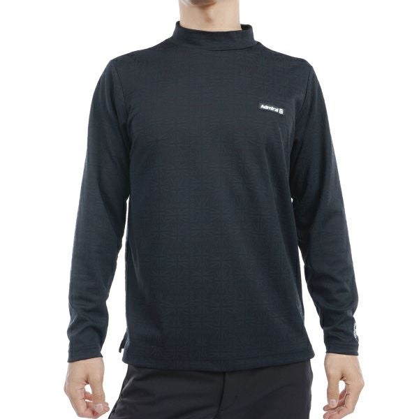 ツアーティー TOUR TEE メンズ メンズ UJジャガード ロングスリーブ モックネックシャツ ADMA456 詳細1