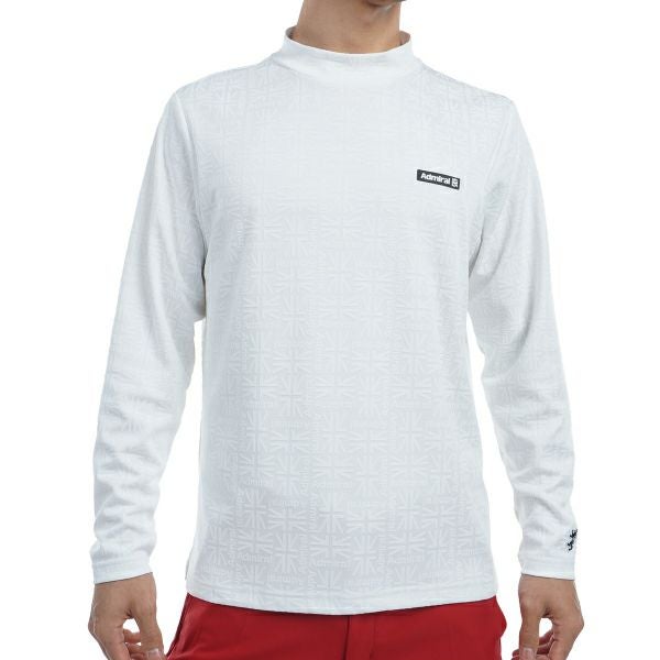 ツアーティー TOUR TEE メンズ メンズ UJジャガード ロングスリーブ モックネックシャツ ADMA456 詳細2