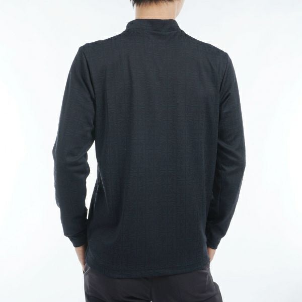 ツアーティー TOUR TEE メンズ メンズ UJジャガード ロングスリーブ モックネックシャツ ADMA456 詳細6