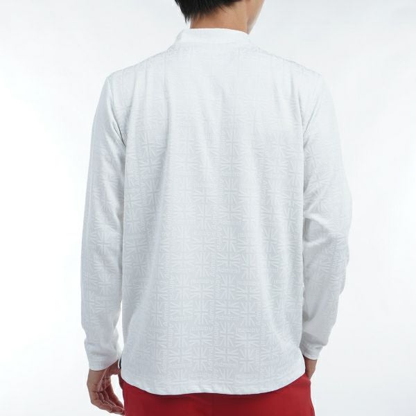 ツアーティー TOUR TEE メンズ メンズ UJジャガード ロングスリーブ モックネックシャツ ADMA456 詳細8