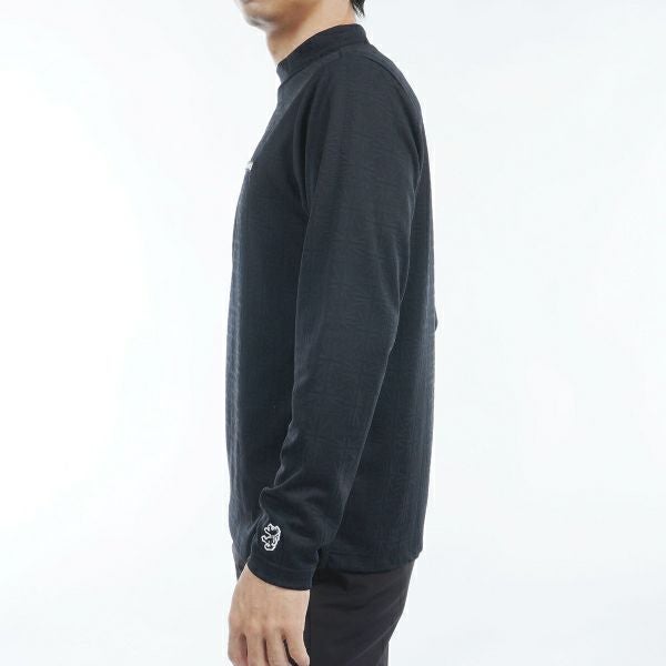 ツアーティー TOUR TEE メンズ メンズ UJジャガード ロングスリーブ モックネックシャツ ADMA456 詳細13