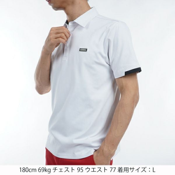 ツアーティー TOUR TEE メンズ メンズ ロゴエンボスストレッチ ショートスリーブシャツ ADMA461 詳細4