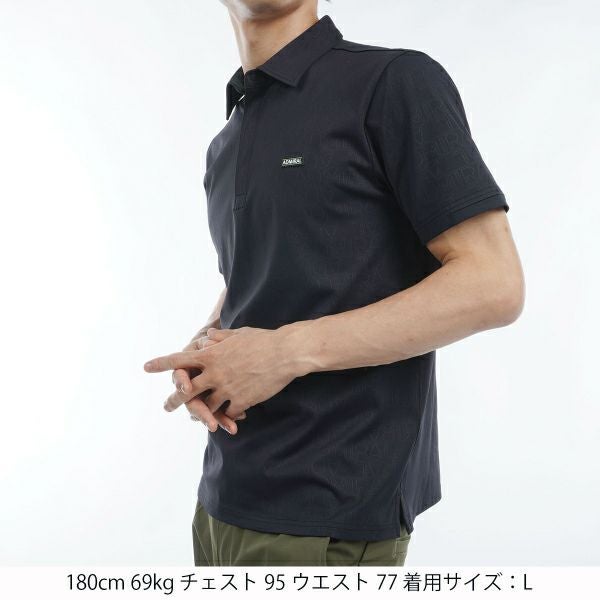 ツアーティー TOUR TEE メンズ メンズ ロゴエンボスストレッチ ショートスリーブシャツ ADMA461 詳細6